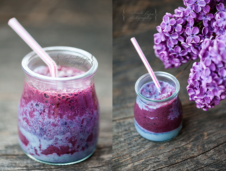 lilac smoothie